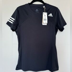 Adidas Women’s PRIMEGREEN Aeroready Club Tee - Tennis - Size Medium - Black